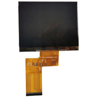 300cd/M2 320x240 LCD Display , 45pin 3.5 Inch TFT LCD Touch Screen