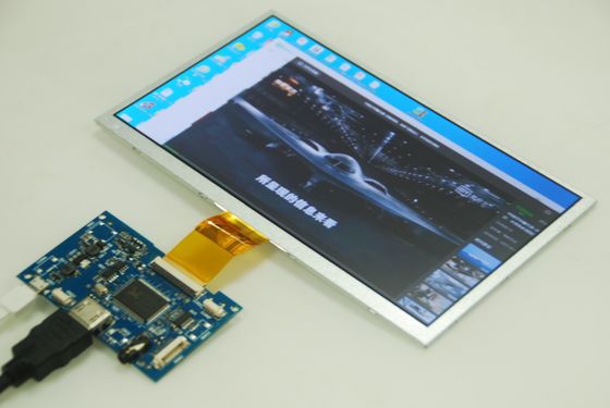 Good price 50 Pin 7 HMI Touch Screen , 16.7M Color HMI LCD Display online