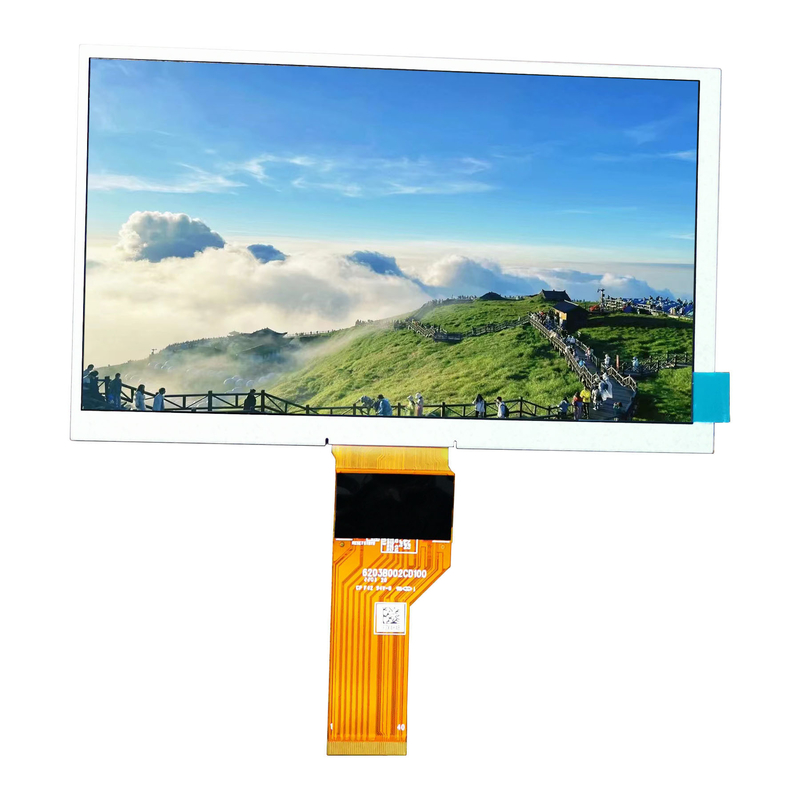 7-inch TFT LCD module with industrial capacitive touch screen panel LVDS industrial control screen on-board display