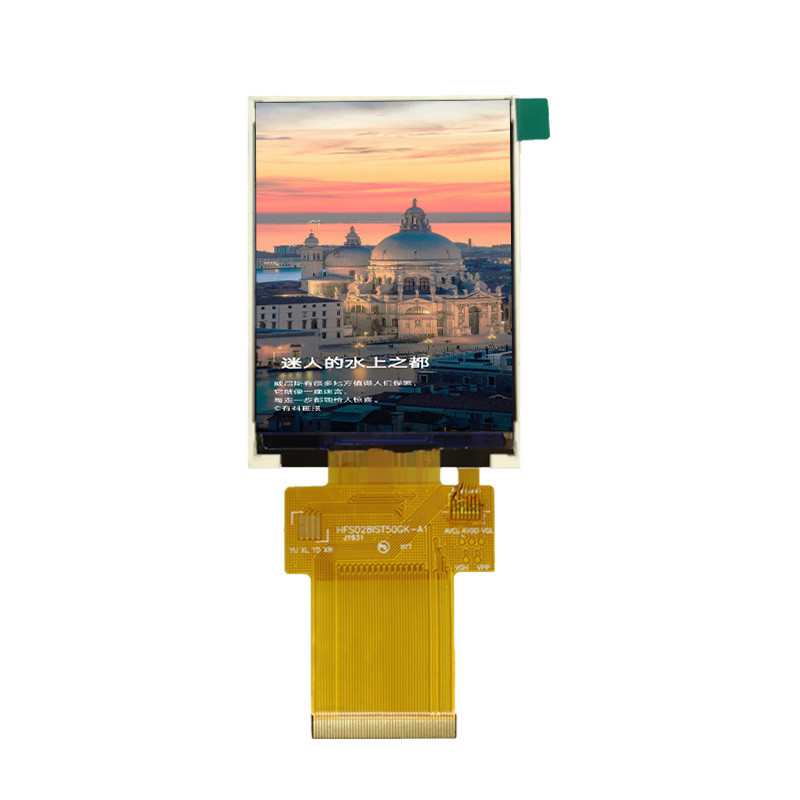 2.8 Inch LCD Display Screen 240 * 320 SPI/MCU/RGB Interface IPS Full Angle With Touch