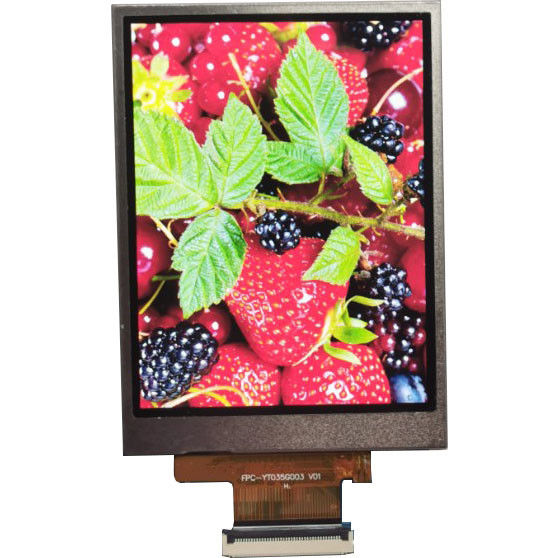 3.5&quot; 300cd/M2 Industrial TFT Display 18 Bit RGB Interface For POS Device