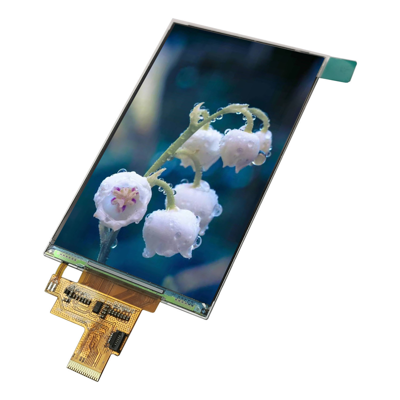 3.8 Inch IPS TFT Display 480x800 High Brightness Landscape LCD Screen