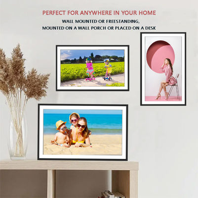 Good price 15.6inch 1920 * 1080 FHD Digital Photo Frame IPS Touch Screen Electronic Photo Album online