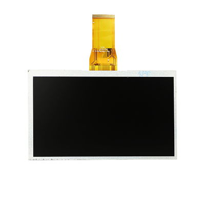 Good price 400cd/M2 7 Inch 800x480 TFT LCD Displays With 24 Bit RGB Interface online